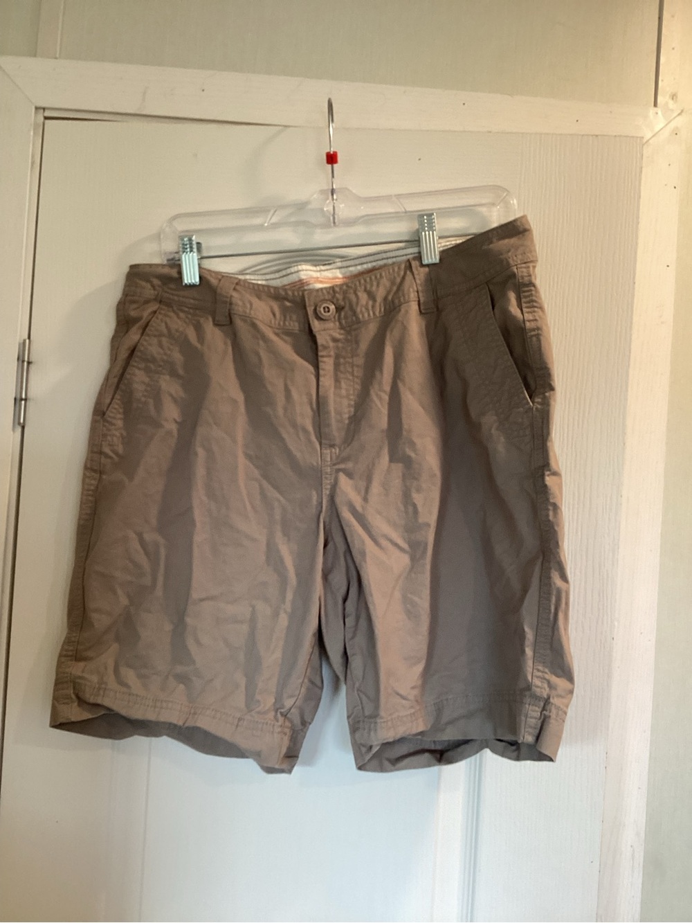 Natural Reflections Beige Casual Bermuda Shorts 12 EUC